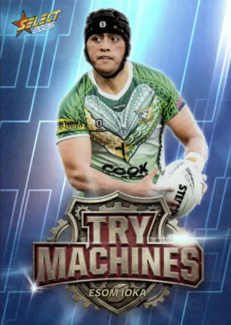 2026 Rugby League World Cup Try Machines - TM06 Esom Ioka Cook Islands