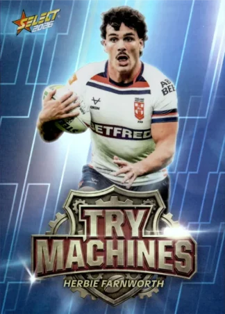 2026 Rugby League World Cup Try Machines - TM10 Herbie Farnworth England