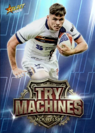 2026 Rugby League World Cup Try Machines - TM12 Jack Welsby England