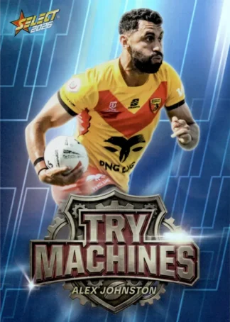 2026 Rugby League World Cup Try Machines - TM30 Alex Johnston PNG