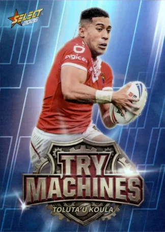 2026 Rugby League World Cup Try Machines - TM40 Toluta'u Koula Tonga
