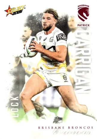 2026 NRL League Heroes Common Card - Base 002 Patrick Carrigan Brisbane Broncos