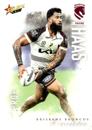 2026 NRL League Heroes Common Card - Base 003 Payne Haas Brisbane Broncos
