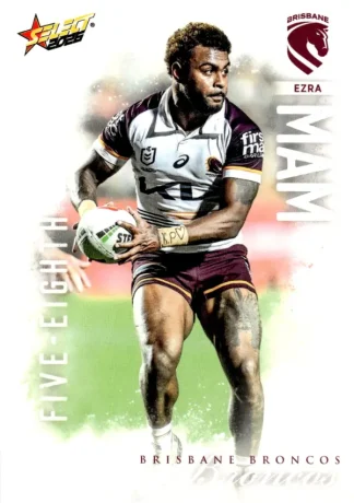 2026 NRL League Heroes Common Card - Base 005 Ezra Mam Brisbane Broncos
