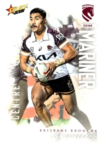 2026 NRL League Heroes Common Card - Base 006 Deine Mariner Brisbane Broncos