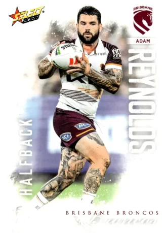 2026 NRL League Heroes Common Card - Base 007 Adam Reynolds Brisbane Broncos