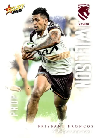 2026 NRL League Heroes Common Card - Base 013 Xavier Willison Brisbane Broncos