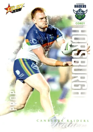 2026 NRL League Heroes Common Card - Base 015 Corey Horsburgh Canberra Raiders