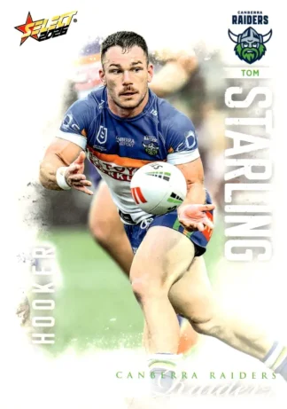 2026 NRL League Heroes Common Card - Base 020 Tom Starling Canberra Raiders