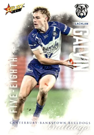 2026 NRL League Heroes Common Card - Base 030 Lachlan Galvin Canterbury Bulldogs