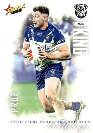 2026 NRL League Heroes Common Card - Base 033 Max King Canterbury Bulldogs