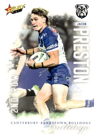 2026 NRL League Heroes Common Card - Base 036 Jacob Preston Canterbury Bulldogs