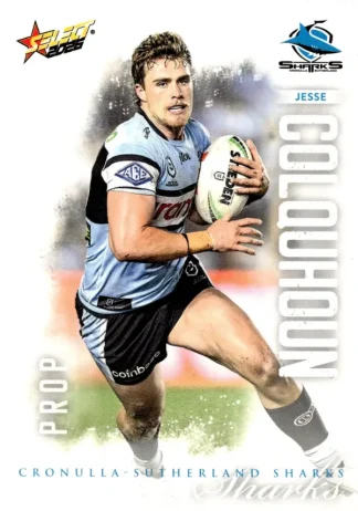 2026 NRL League Heroes Common Card - Base 042 Jesse Colquhoun Cronulla Sharks