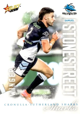 2026 NRL League Heroes Common Card - Base 051 Samuel Stonestreet Cronulla Sharks