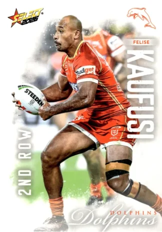 2026 NRL League Heroes Common Card - Base 060 Felise Kaufusi Dolphins