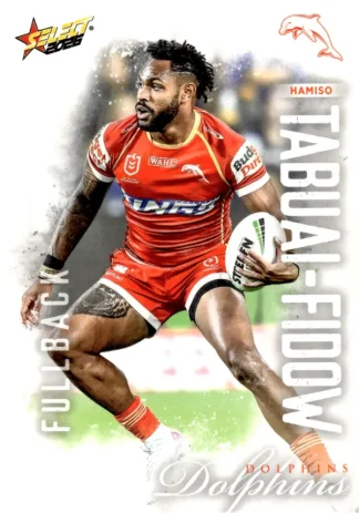 2026 NRL League Heroes Common Card - Base 065 Hamiso Tabuai-Fidow Dolphins