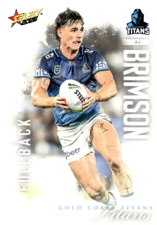 2026 NRL League Heroes Common Card - Base 067 AJ Brimson Gold Coast Titans