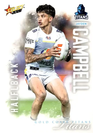 2026 NRL League Heroes Common Card - Base 068 Jayden Campbell Gold Coast Titans