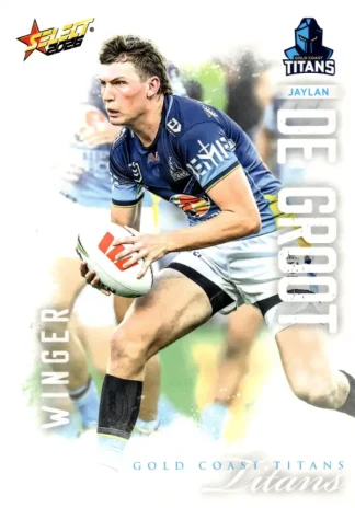 2026 NRL League Heroes Common Card - Base 070 Jaylan De Groot Gold Coast Titans