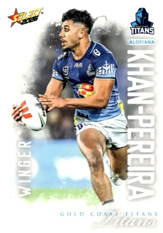 2026 NRL League Heroes Common Card - Base 075 Alofiana Khan-Pereira Gold Coast Titans
