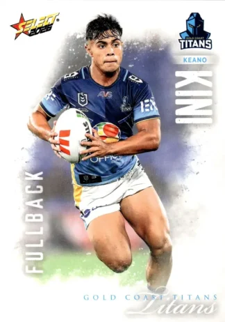 2026 NRL League Heroes Common Card - Base 076 Keano Kini Gold Coast Titans