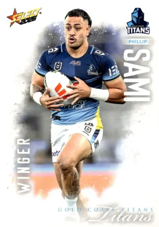 2026 NRL League Heroes Common Card - Base 077 Phillip Sami Gold Coast Titans