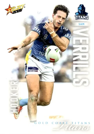 2026 NRL League Heroes Common Card - Base 078 Sam Verrills Gold Coast Titans