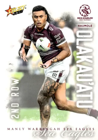 2026 NRL League Heroes Common Card - Base 086 Haumole Olakau`atu Manly Sea Eagles