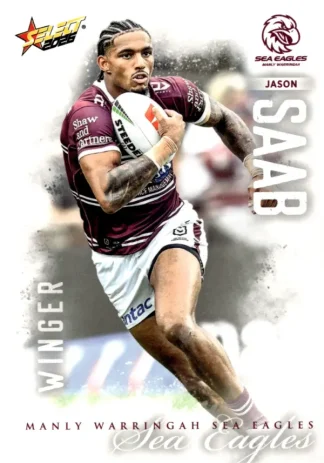 2026 NRL League Heroes Common Card - Base 088 Jason Saab Manly Sea Eagles