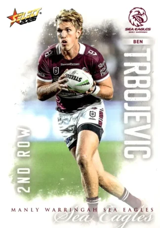 2026 NRL League Heroes Common Card - Base 089 Ben Trbojevic Manly Sea Eagles