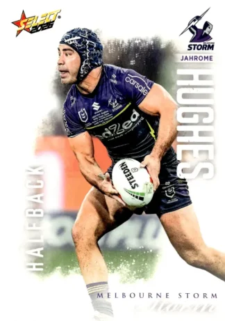 2026 NRL League Heroes Common Card - Base 097 Jahrome Hughes Melbourne Storm