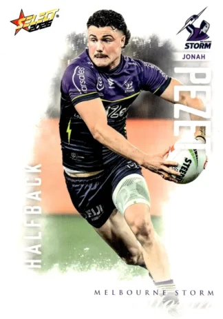 2026 NRL League Heroes Common Card - Base 102 Jonah Pezet Melbourne Storm