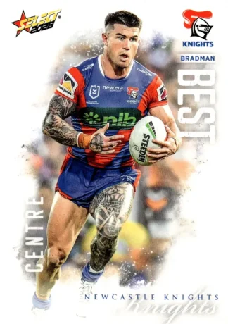 2026 NRL League Heroes Common Card - Base 106 Bradman Best Newcastle Knights
