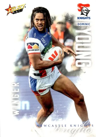 2026 NRL League Heroes Common Card - Base 117 Dominic Young Newcastle Knights