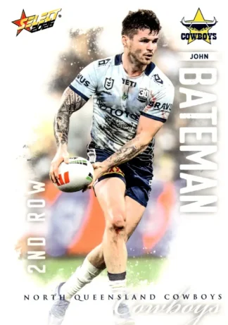 2026 NRL League Heroes Common Card - Base 119 John Bateman North QLD Cowboys