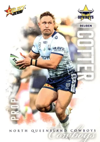 2026 NRL League Heroes Common Card - Base 120 Reuben Cotter North QLD Cowboys