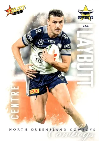 2026 NRL League Heroes Common Card - Base 125 Zac Laybutt North QLD Cowboys