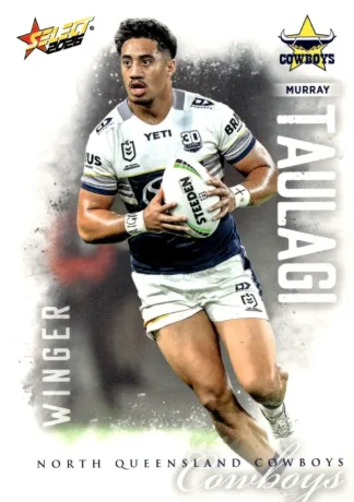 2026 NRL League Heroes Common Card - Base 129 Murray Taulagi North QLD Cowboys