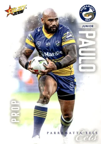 2026 NRL League Heroes Common Card - Base 138 Junior Paulo Parramatta Eels