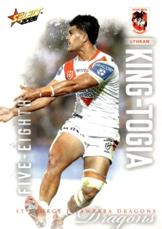 2026 NRL League Heroes Common Card - Base 178 Lyhkan King-Togia St George Dragons