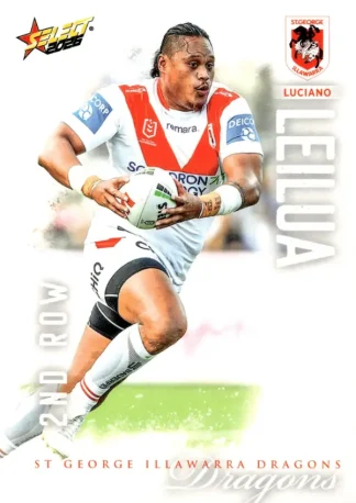 2026 NRL League Heroes Common Card - Base 179 Luciano Leilua St George Dragons