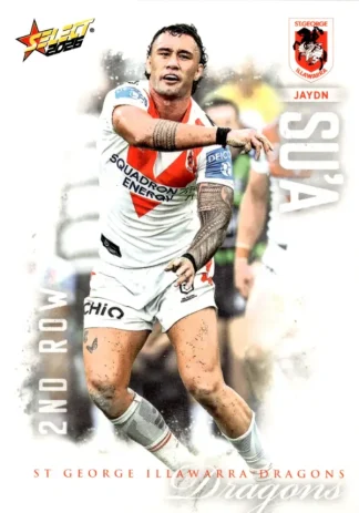 2026 NRL League Heroes Common Card - Base 181 Jaydn Su`a St George Dragons