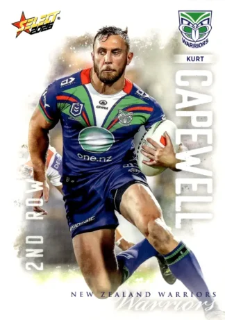 2026 NRL League Heroes Common Card - Base 198 Kurt Capewell Warriors