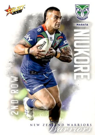 2026 NRL League Heroes Common Card - Base 207 Marata Niukore Warriors