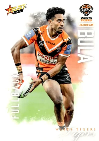 2026 NRL League Heroes Common Card - Base 210 Jahream Bula Wests Tigers