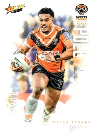 2026 NRL League Heroes Common Card - Base 218 Fonua Pole Wests Tigers