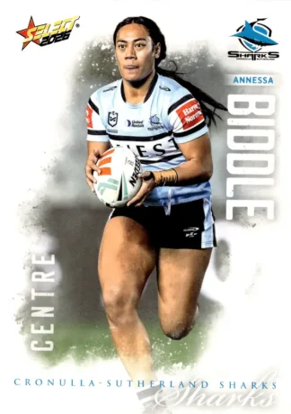 2026 NRL League Heroes Common Card - Base 234 Annessa Biddle Cronulla Sharks