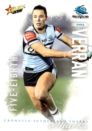 2026 NRL League Heroes Common Card - Base 237 Emma Verran Cronulla Sharks