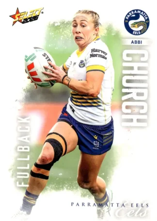 2026 NRL League Heroes Common Card - Base 250 Abbi Church Parramatta Eels
