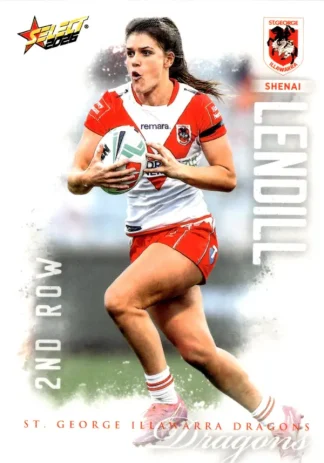 2026 NRL League Heroes Common Card - Base 256 Shenai Lendill St George Dragons